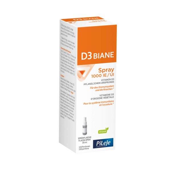 PiLeJe –  D3 BIANE SPRAY 1000 UI VEGAN