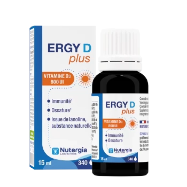 Nutergia Laboratoire - ERGY D plus