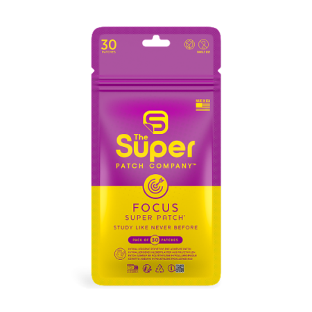 Super Patch FOCUS - Concentration Memoire - 30 Patchs - NaturoCall.ch - Suisse