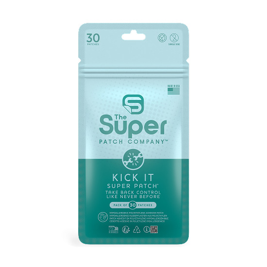 Super Patch KICK IT - Entwoehnung Sucht - 30 Pflaster - NaturoCall.ch - Schweiz