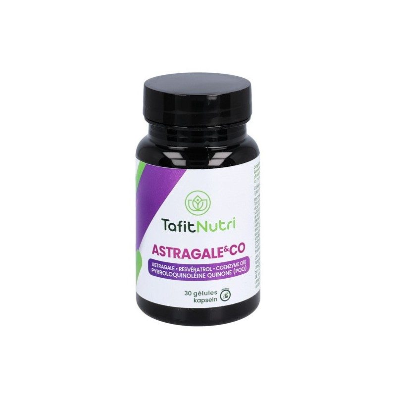 TafitNutri - Astragale et Co - Anti-age - Anti-oxydant - 30 gelules - NaturoCall.ch - Suisse