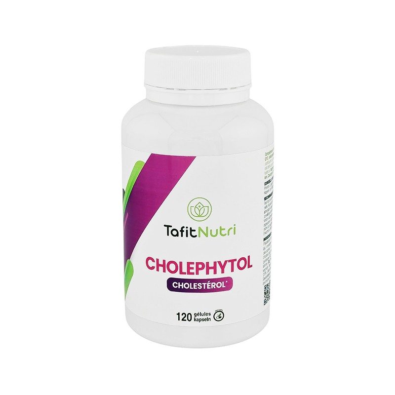 TafitNutri - Cholephytol - Cholestérol - Protection hdl - 120 gelules - NaturoCall.ch - Suisse