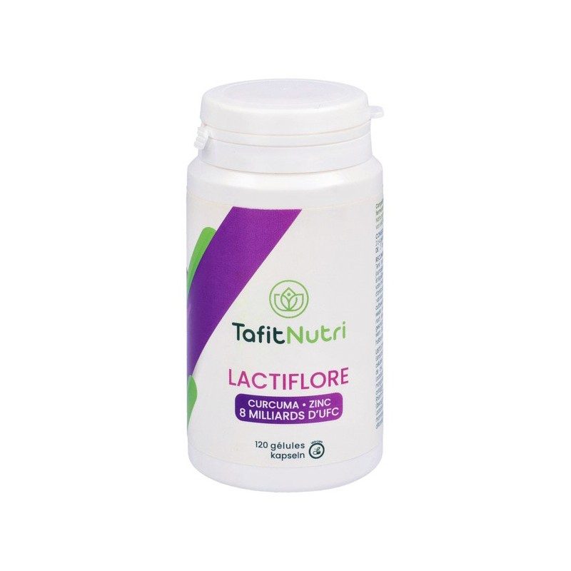 TafitNutri - Lactifit - Probiotique - Anti-inflammatoire - 120 gelules - NaturoCall.ch - Suisse