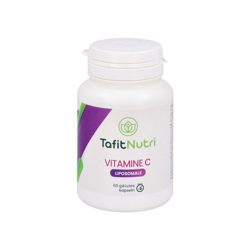 TafitNutri - Vitamine C Liposomale - Immunite fatigue - 60 gelules - NaturoCall.ch - Suisse